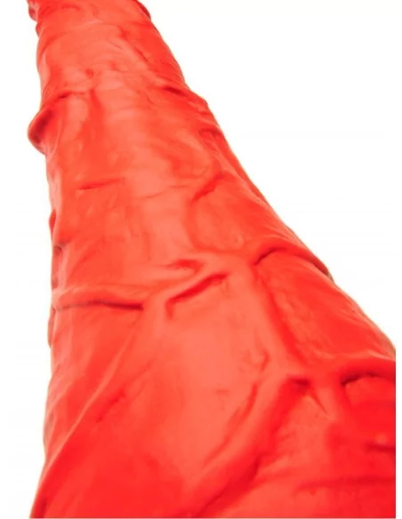 Double gode Stretch N°77 62 x 6.2cm Rouge