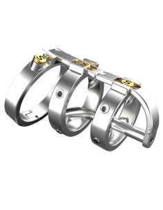 Cage de chasteté avec Tige Full Mechanic 6.5 x 3.5cm