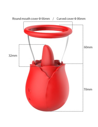 Langue et Succion Tongus Rose