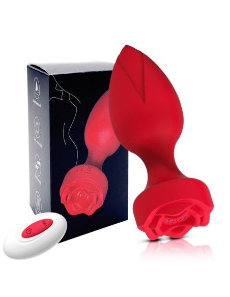 Plug vibrant Rosy Bello 8 x 3.5cm Rose