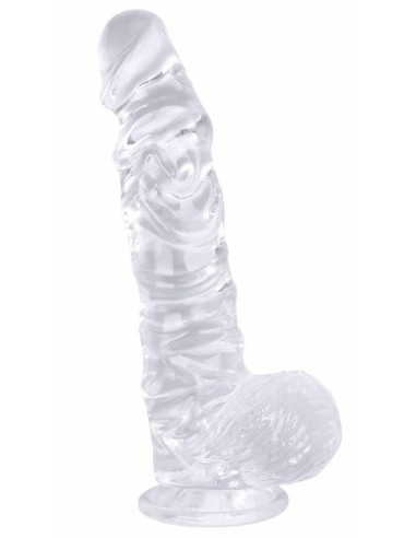 Gode transparent Dildick S 12.5 x 3.5cm