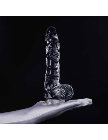 Gode transparent Dildick M 15 x 4cm