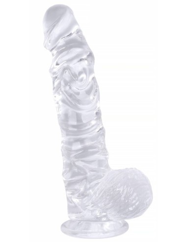 Gode transparent DILDICK XL 19 x 5cm