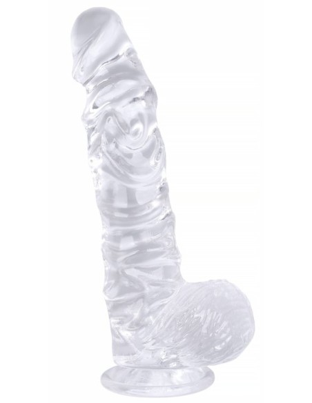 Gode transparent DILDICK XL 19 x 5cm