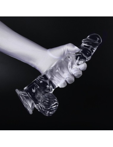 Gode transparent DILDICK XL 19 x 5cm