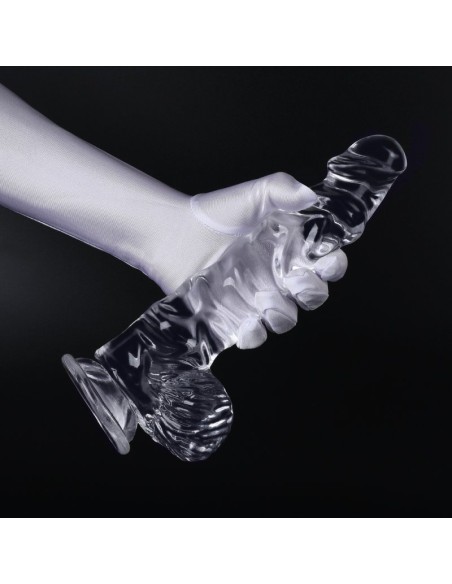 Gode transparent DILDICK XL 19 x 5cm