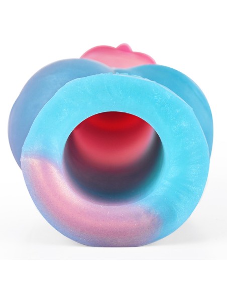 Gaine de pénis Nott Very Dick 18 x 6.5cm Rose-Bleu Gaine de pénis Nott Very Dick 18 x 6.5cm Rose-Bleu
