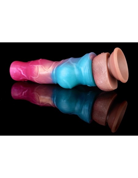 Gaine de pénis Nott Very Dick 18 x 6.5cm Rose-Bleu Gaine de pénis Nott Very Dick 18 x 6.5cm Rose-Bleu