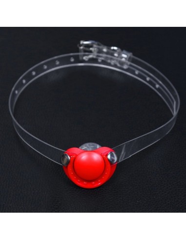 Bâillon Tétine Tot Gag Rouge