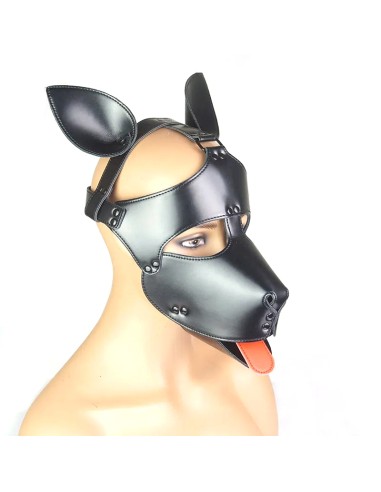 Masque Tête de chien Dog Fun Noir