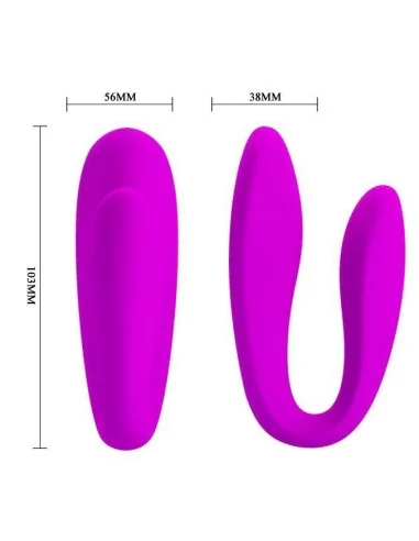 Sextoy couple Leatitia avec contrôle à distance