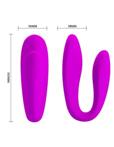 Sextoy couple Leatitia avec contrôle à distance