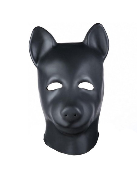 Cagoule en latex Sweety Bear Noire Cagoule en latex Sweety Bear Noire