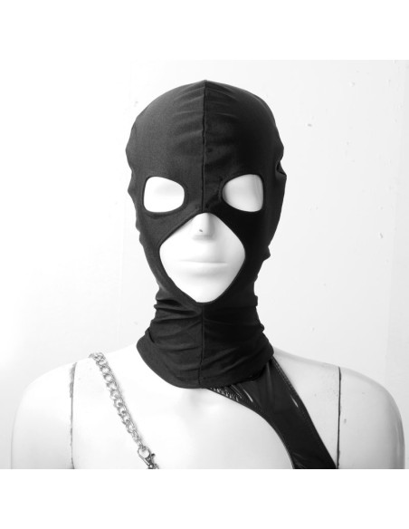 Cagoule avec zip Open n°3 Noire