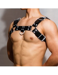 Harnais Fetish Oros Noir-Blanc