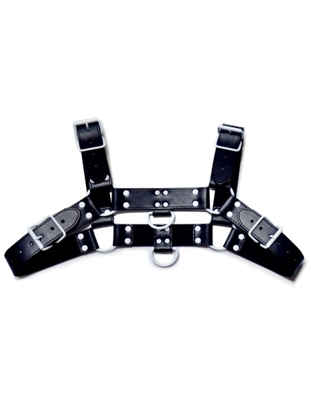 Harnais Fetish Oros Noir-Blanc - Harnais Homme - 3