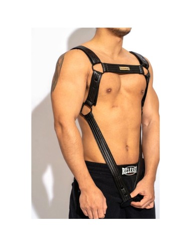 Harnais Sexy Harness Simili Noir