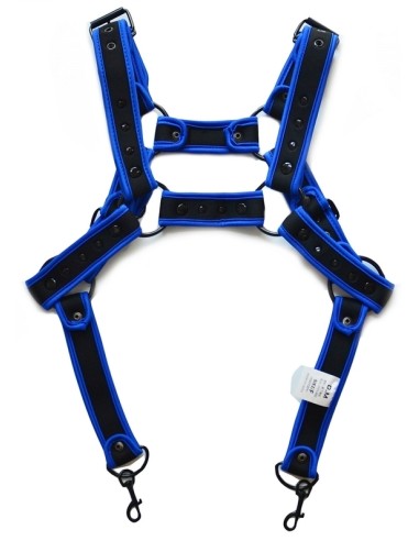 Harnais en néoprène Neo Chest Noir-Bleu