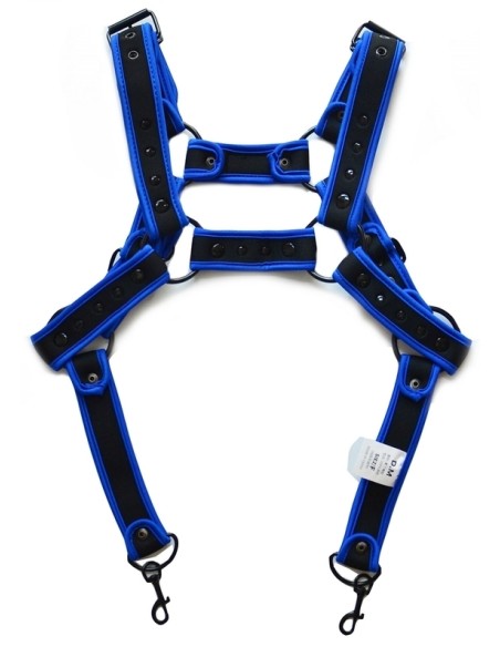 Harnais en néoprène Neo Chest Noir-Bleu