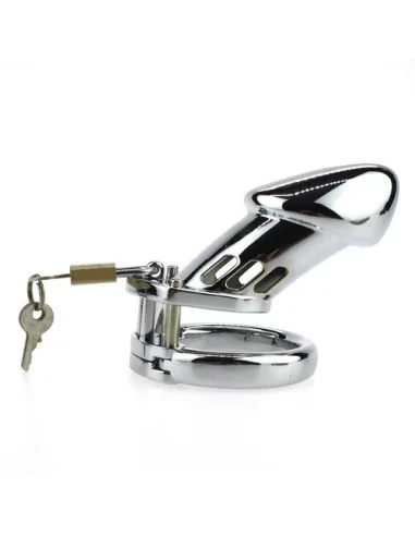 Cage de chasteté STEEL PADLOCK 12 x 3.5cm