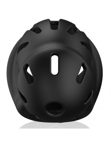 Cage de chasteté ManCage Modèle 27 - 9.6 x 3.5cm Noire - Cages de Chasteté - 3