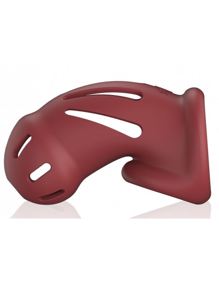 Cage de chasteté ManCage Modèle 28 - 9.5 x 3.5cm Rouge Cage de chasteté ManCage Modèle 28 - 9.5 x 3.5cm Rouge