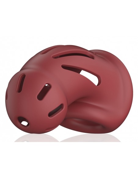 Cage de chasteté ManCage Modèle 28 - 9.5 x 3.5cm Rouge Cage de chasteté ManCage Modèle 28 - 9.5 x 3.5cm Rouge
