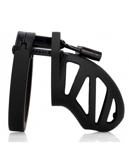 Cage de chasteté ManCage Modèle 23 - 6.5 x 3.5cm Noire Cage de chasteté ManCage Modèle 23 - 6.5 x 3.5cm Noire