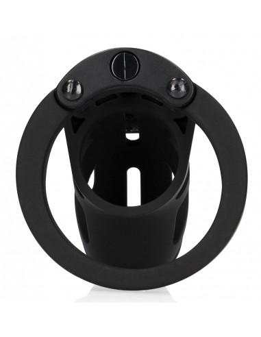 Cage de chasteté ManCage Modèle 23 - 6.5 x 3.5cm Noire