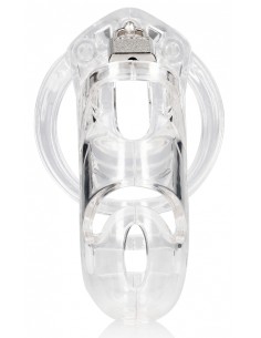 Cage de chasteté ManCage Modèle 26 - 11.5 x 3.5 cm Transparente