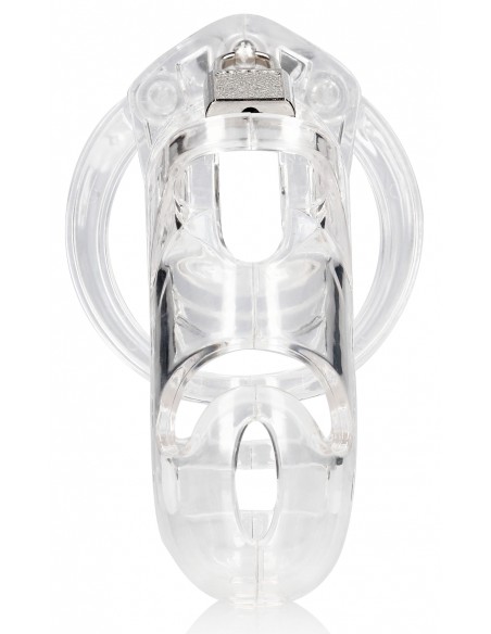 Cage de chasteté ManCage Modèle 26 - 11.5 x 3.5 cm Transparente