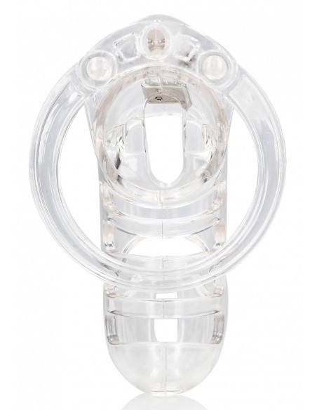 Cage de chasteté ManCage Modèle 26 - 11.5 x 3.5 cm Transparente