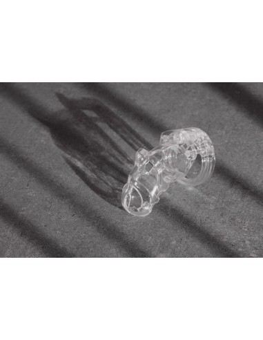 Cage de chasteté ManCage Modèle 25 - 9 x 3.5cm Transparente