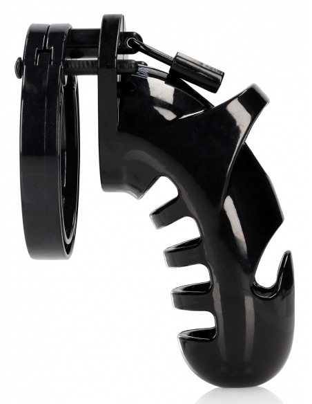 Cage de chasteté ManCage Modèle 26 - 11.5 x 3.5 cm Noire Cage de chasteté ManCage Modèle 26 - 11.5 x 3.5 cm Noire