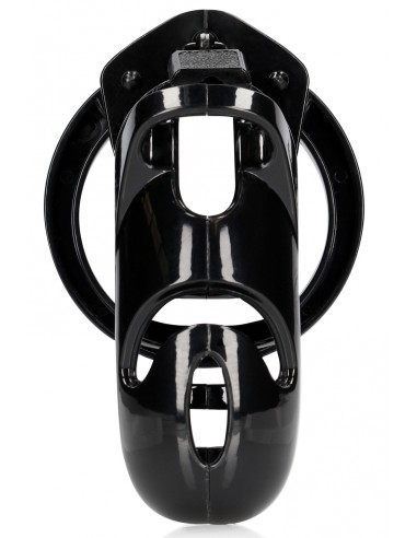 Cage de chasteté ManCage Modèle 26 - 11.5 x 3.5 cm Noire