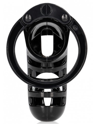 Cage de chasteté ManCage Modèle 26 - 11.5 x 3.5 cm Noire