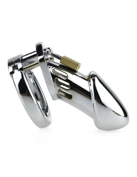 Cage de chasteté STEEL PADLOCK 12 x 3.5cm