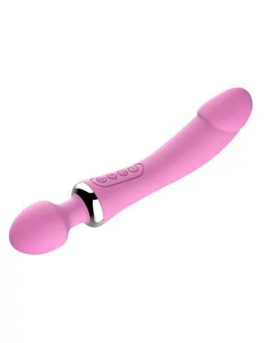 Dildo Wand Double Head 22 x 3.5 cm Rose