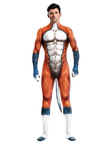 Combinaison Cosplay Chien Wild Dog Orange Combinaison Cosplay Chien Wild Dog Orange
