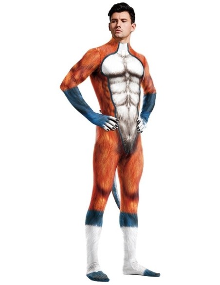 Combinaison Cosplay Chien Wild Dog Orange Combinaison Cosplay Chien Wild Dog Orange