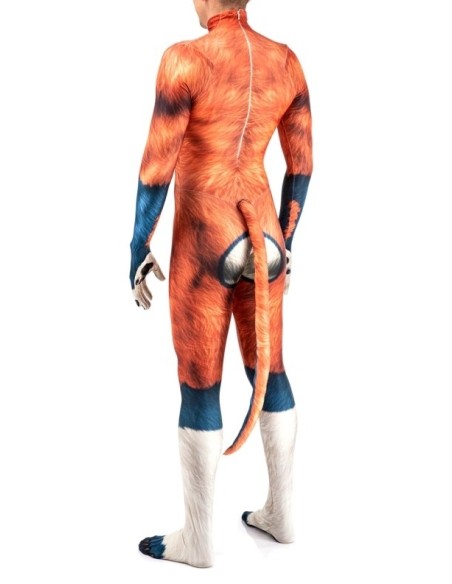 Combinaison Cosplay Chien Wild Dog Orange Combinaison Cosplay Chien Wild Dog Orange