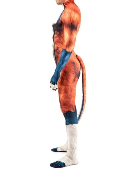 Combinaison Cosplay Chien Wild Dog Orange Combinaison Cosplay Chien Wild Dog Orange