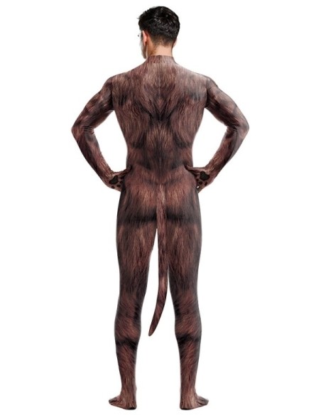 Combinaison Cosplay Loup-Garou Werewolf Marron Combinaison Cosplay Loup-Garou Werewolf Marron