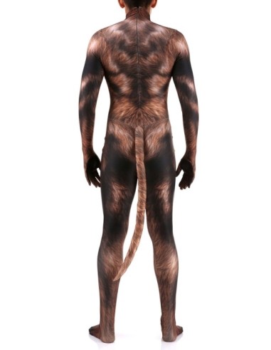 Combinaison Cosplay Loup-Garou Werewolf Marron