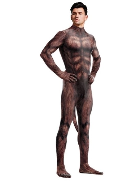 Combinaison Cosplay Loup-Garou Werewolf Marron Combinaison Cosplay Loup-Garou Werewolf Marron
