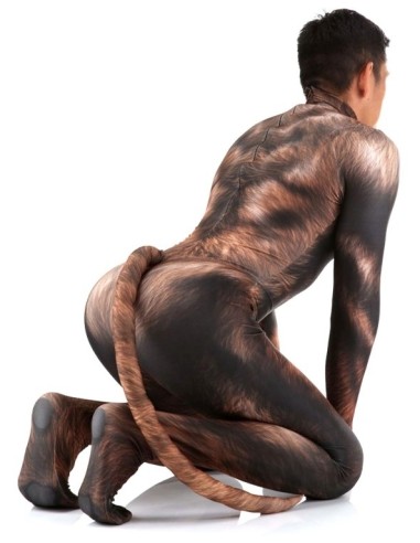 Combinaison Cosplay Loup-Garou Werewolf Marron