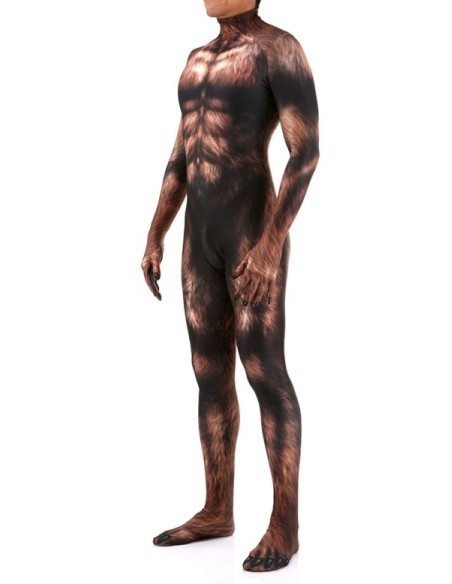 Combinaison Cosplay Loup-Garou Werewolf Marron Combinaison Cosplay Loup-Garou Werewolf Marron