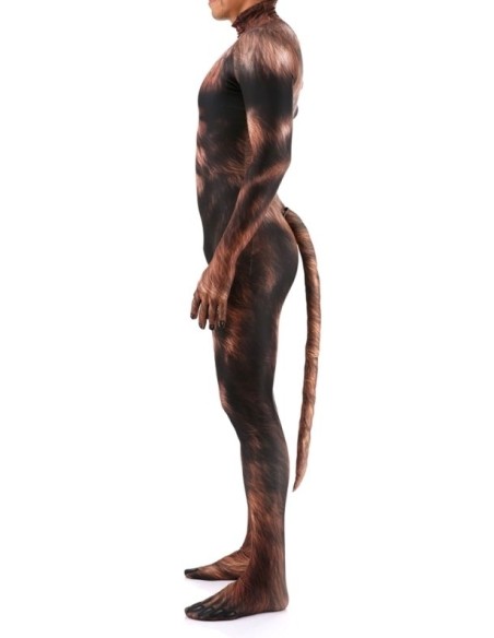 Combinaison Cosplay Loup-Garou Werewolf Marron Combinaison Cosplay Loup-Garou Werewolf Marron