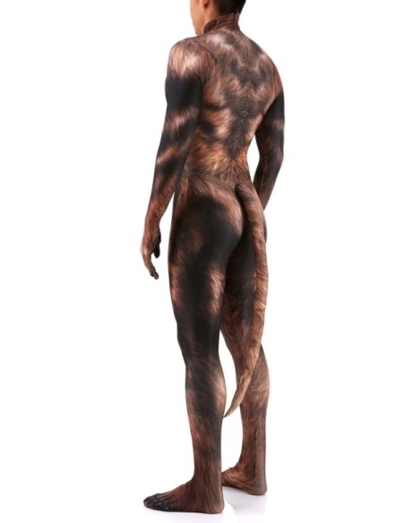 Combinaison Cosplay Loup-Garou Werewolf Marron Combinaison Cosplay Loup-Garou Werewolf Marron