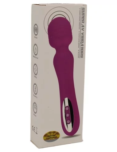 Sextoy wand Genius - Tête 41mm Noir